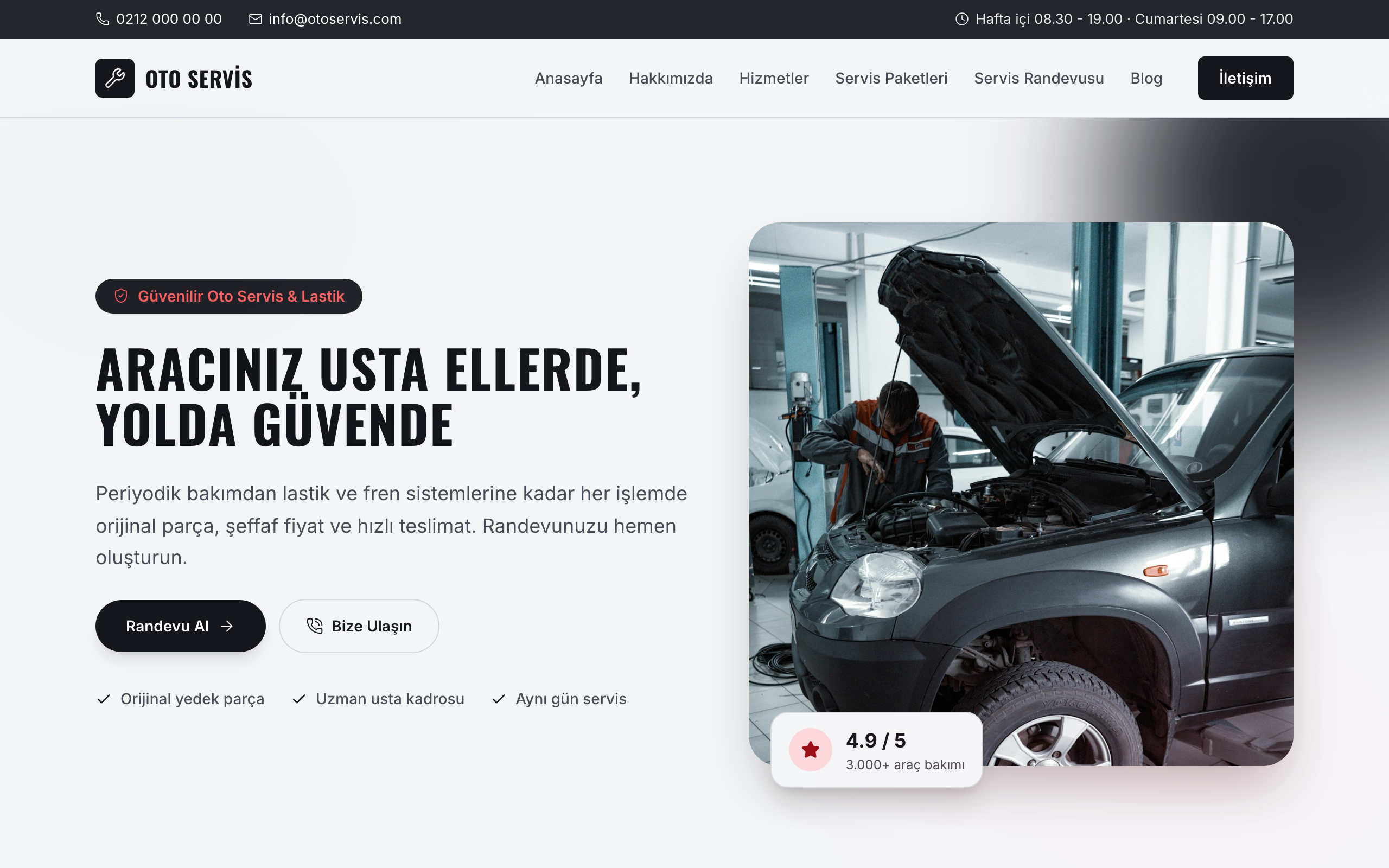 Usta Oto Servis